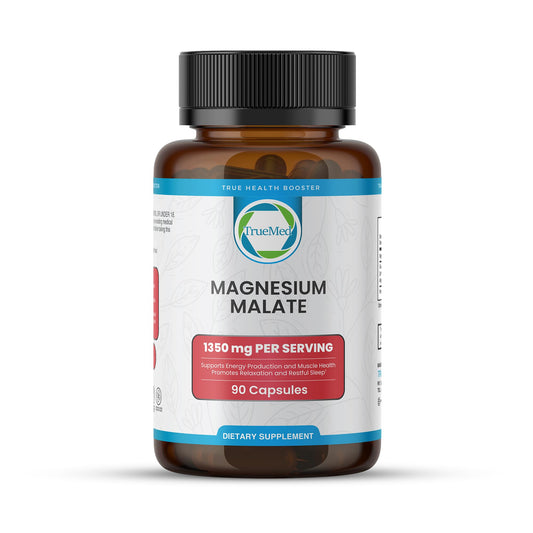 TrueMed Magnesium Malate 1350 mg bottle – main product image