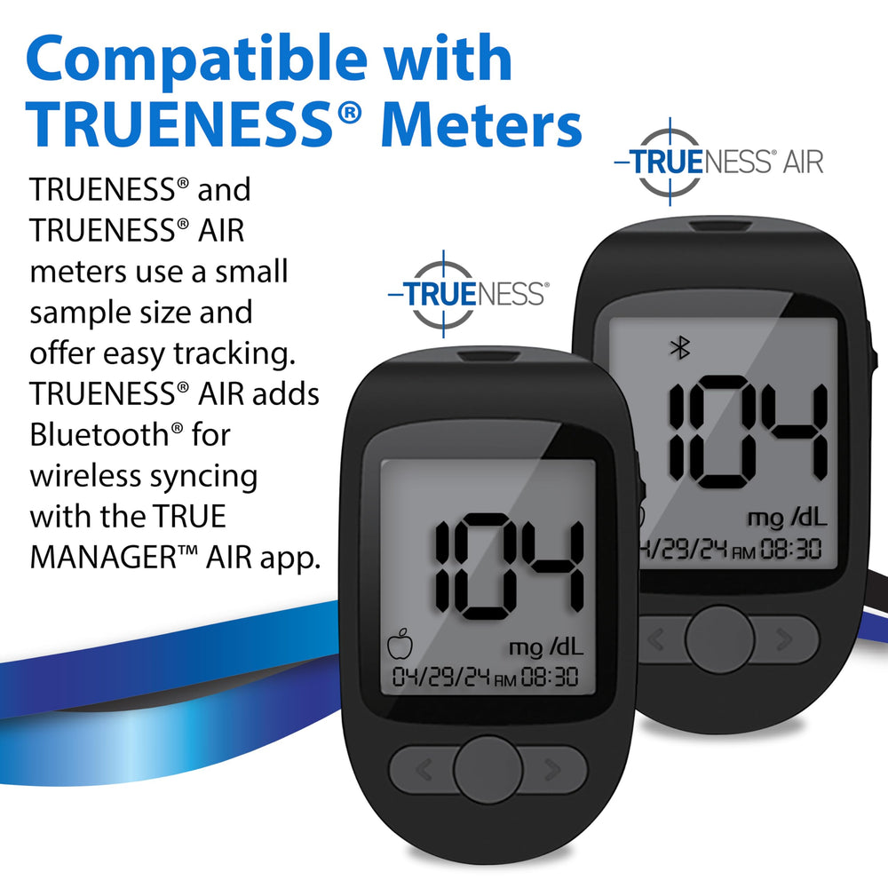 TRUENESS sealed vial and strips preserving strip quality for self-testing