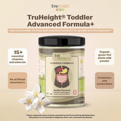 Pediatric-endorsed formula with 16 vitamins for toddlers