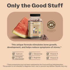 Calcium and Vitamin D components in TruHeight gummies