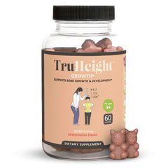 TruHeight Growth Gummies Watermelon bottle label