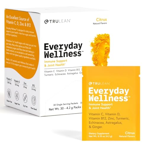 TRULEAN Everyday Wellness Shot Powder Citrus packaging