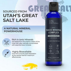 Liquid mineral mixture being added to water, juice, or food