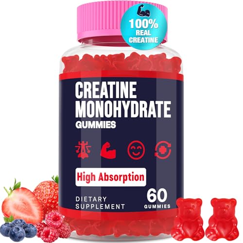 Trupretty Creatine Monohydrate Gummies bottle front view