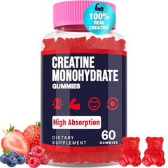 Trupretty Creatine Monohydrate Gummies bottle front view