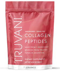 Truvani collagen peptides unflavored container front