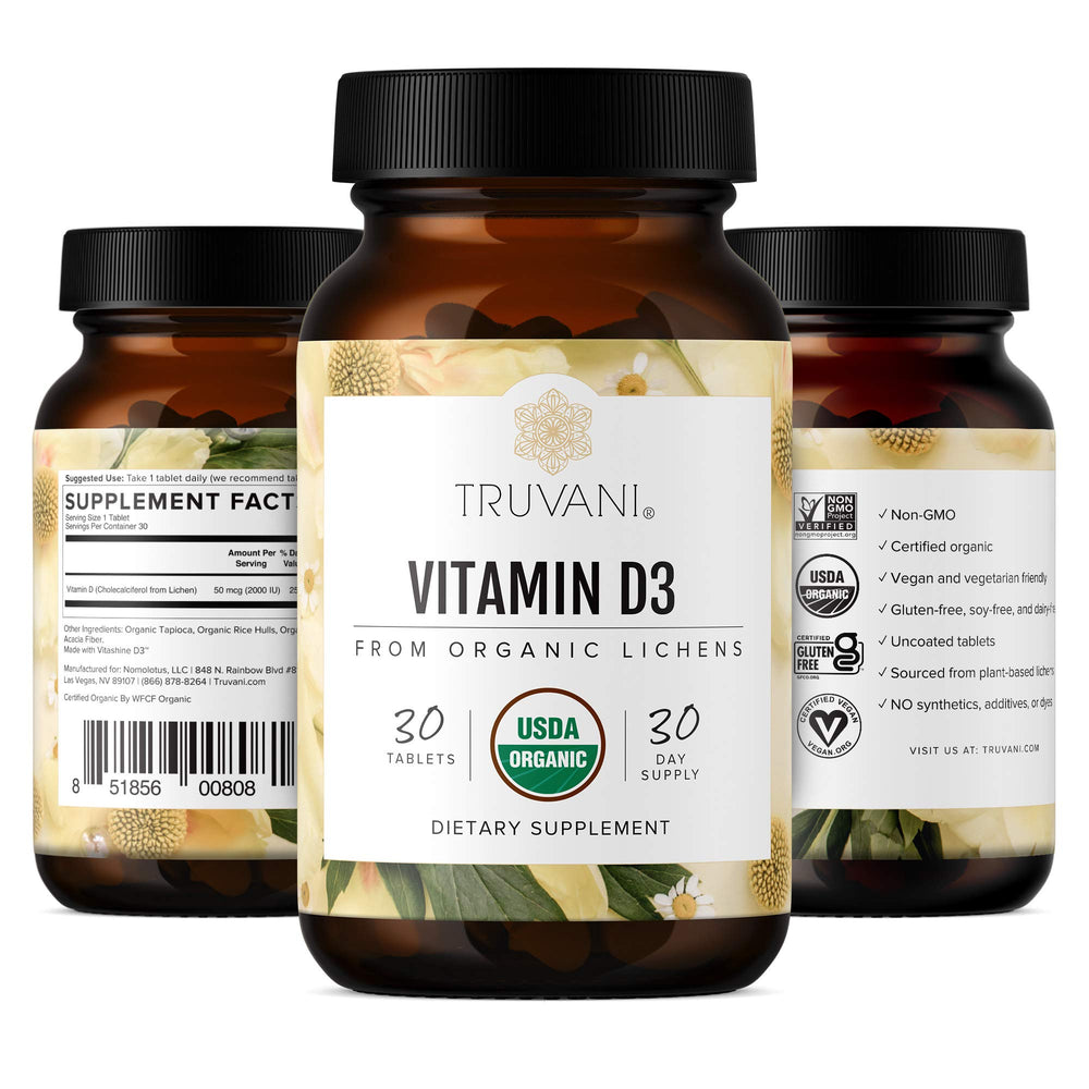 Manufacturing in the USA Quality badge for Truvani Vitamin D3