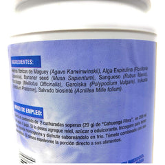 Mixing Tu Salud Plus Fiber 500g in water, juice, or smoothies