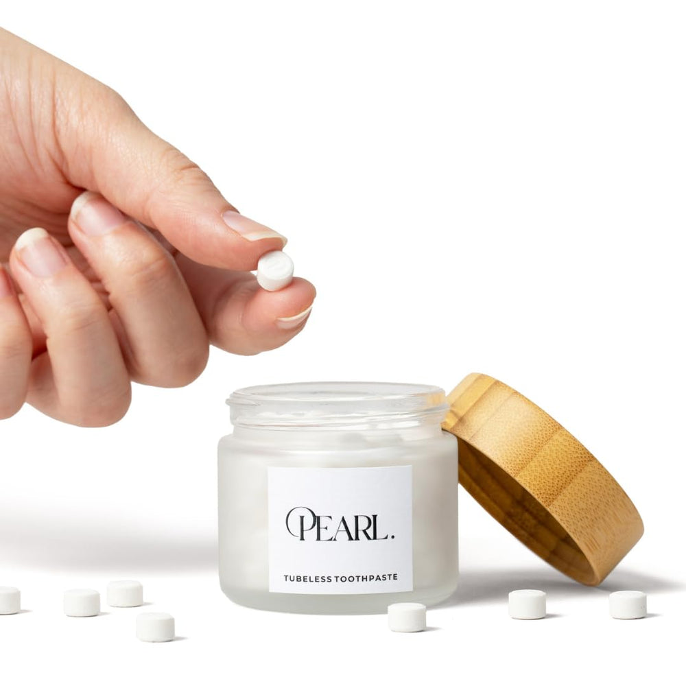 Tubeless packaging jar for Pearl toothpaste