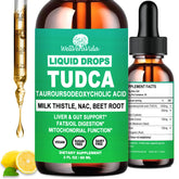 WellVeraVida TUDCA 1000mg liquid drops bottle front view