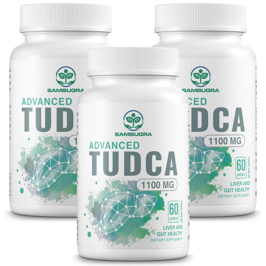 TUDCA 1100mg liver support bottle front view