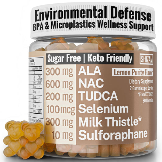 Bottle of TUDCA NAC ALA Gummies with label