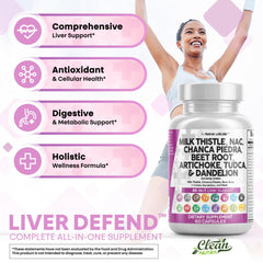 TUDCA and NAC supplements for liver support
