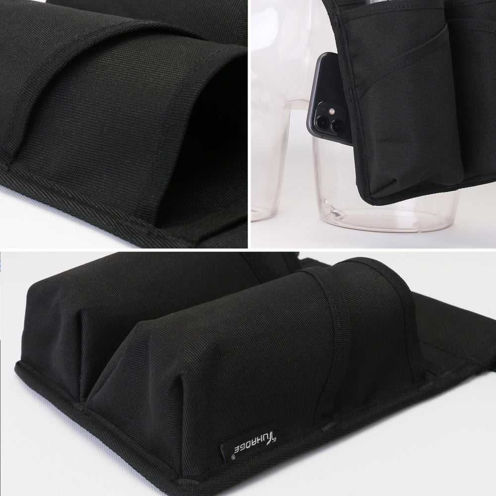 Six pockets design with large bottle pockets
