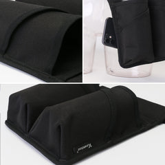 Six pockets design with large bottle pockets