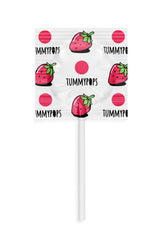 Tummydrops GFCO gluten-free certification emblem on packaging.