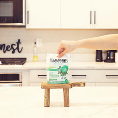 Tummydrops individually wrapped lozenges for easy on-the-go relief.