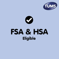 TUMS contents 72-count bottle displayed for home and office use