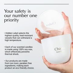 Candle designed to prevent tunneling with double wicks