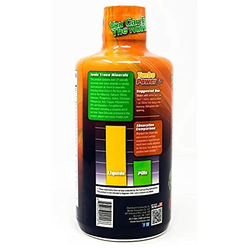 Serving Turbo Power Plus in a glass for a refreshing tropical boost