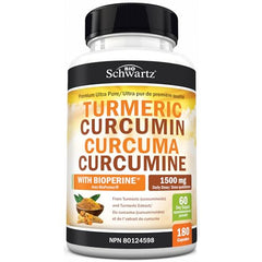 Quality-tested turmeric curcumin product