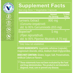 Close-up of turmeric-curcumin capsules