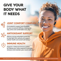 Concept image illustrating enhanced absorption of the blend