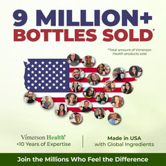 Gluten-Free, Non-GMO, Vegan dietary supplement label