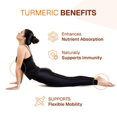 Natural turmeric curcumin for wellness