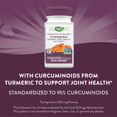 Two bottles of Nature's Way Turmeric Max Potency (pack of 2)