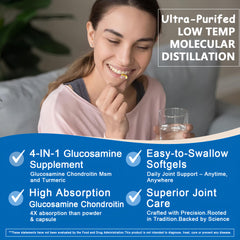 Ingredients: Glucosamine Chondroitin MSM Turmeric