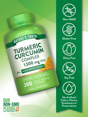 Ingredients: turmeric root, turmeric root extract, curcuma longa extract
