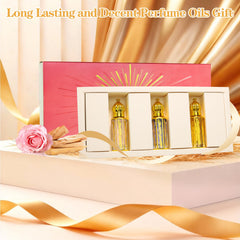 Tuteshow Arabic perfume pack three-pack box with three scents for different moods
