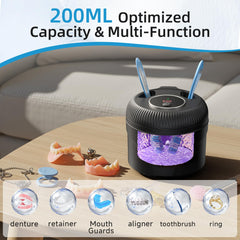 Includes tweezers and cleaning basket
