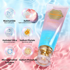 Illustration of 24-hour fresh breath with mint