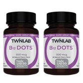 Twinlab B-12 Dots 2-pack box front