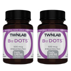 Twinlab B-12 Dots 2-pack box front