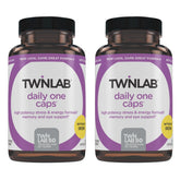 Twinlab Daily One Caps Without Iron bottle with capsules