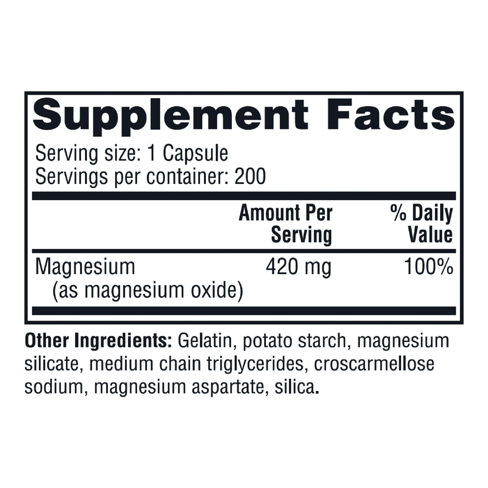 Twinlab Magnesium Caps 2-pack