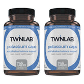 Twinlab Potassium Caps bottle front label