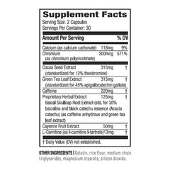 Packaging of Twinlab Ripped Fuel Extreme energy supplement