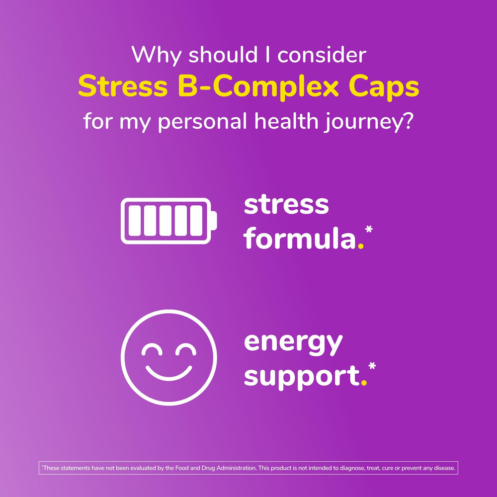 Vitamin B-Complex ingredients with Vitamin C, B6 and B12