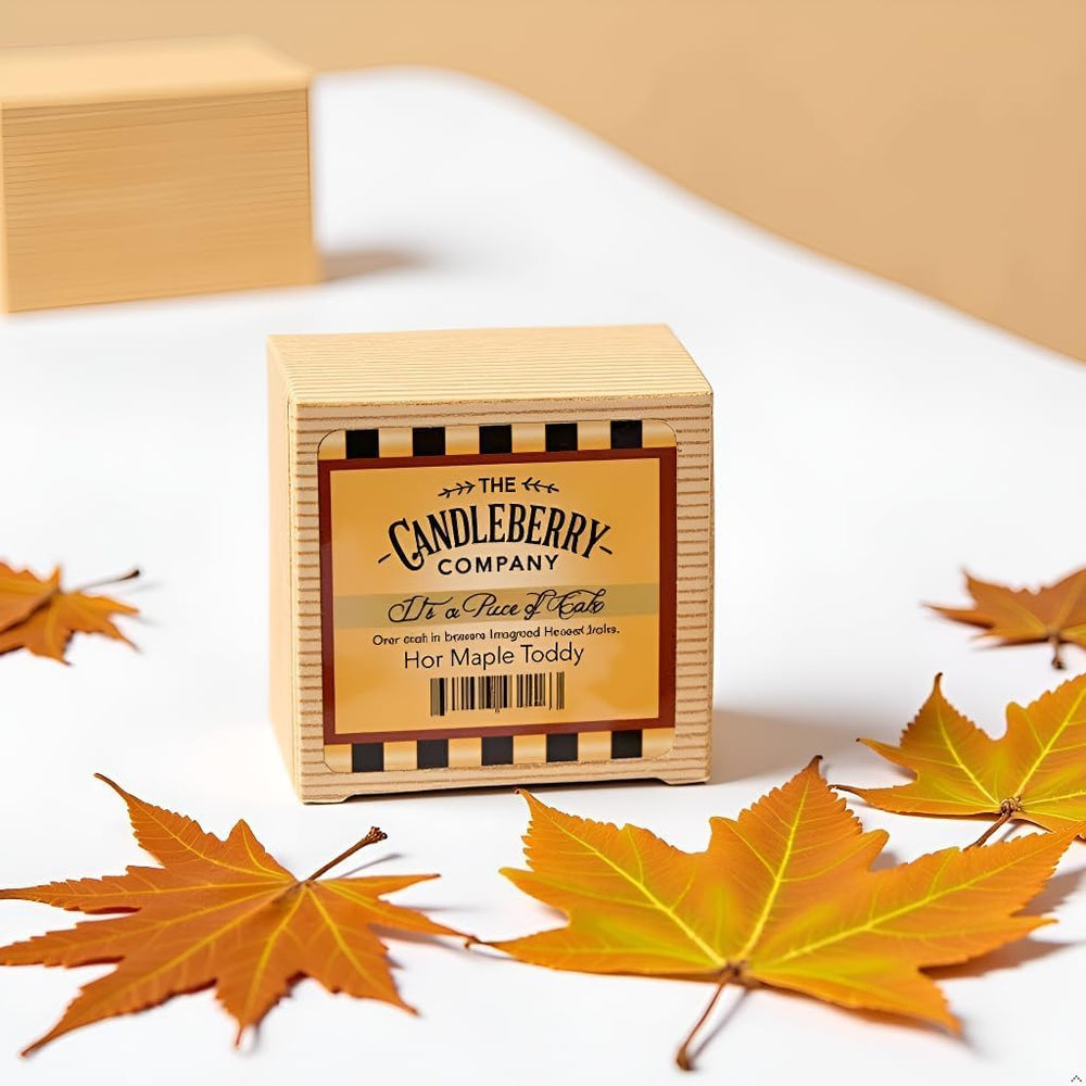 Gift-ready Candleberry Hot Maple Toddy Simmering Tarts