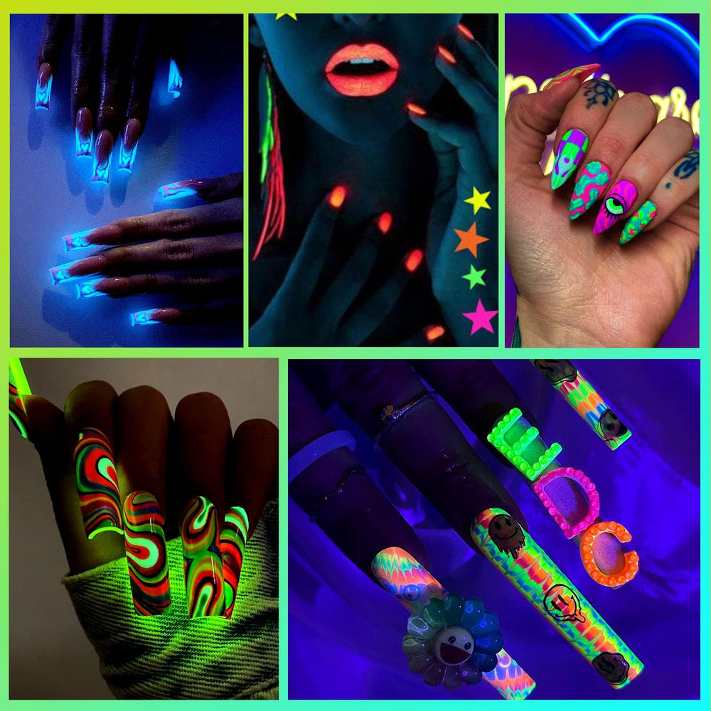 TwoEIGHT Neon Liner Yellow nail gel for playful, high-visibility line work.