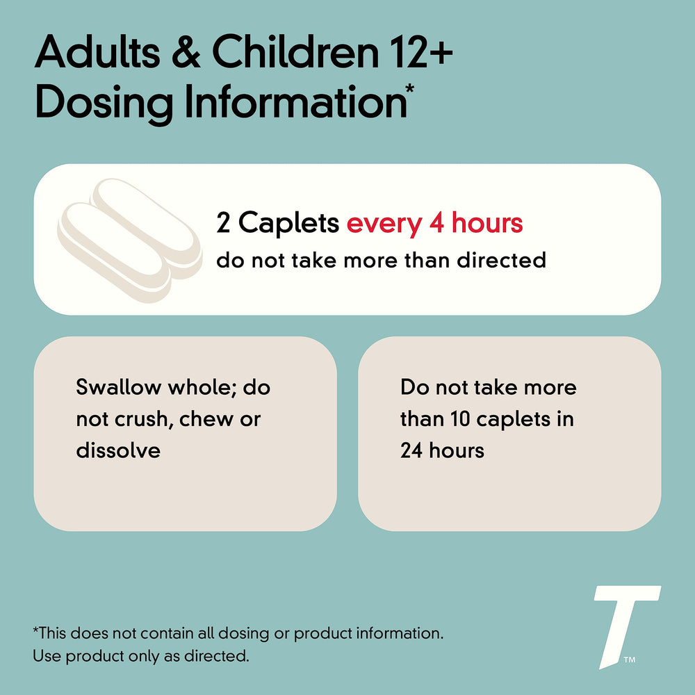 Tylenol Sinus + Headache caplets label shows 24-count supply