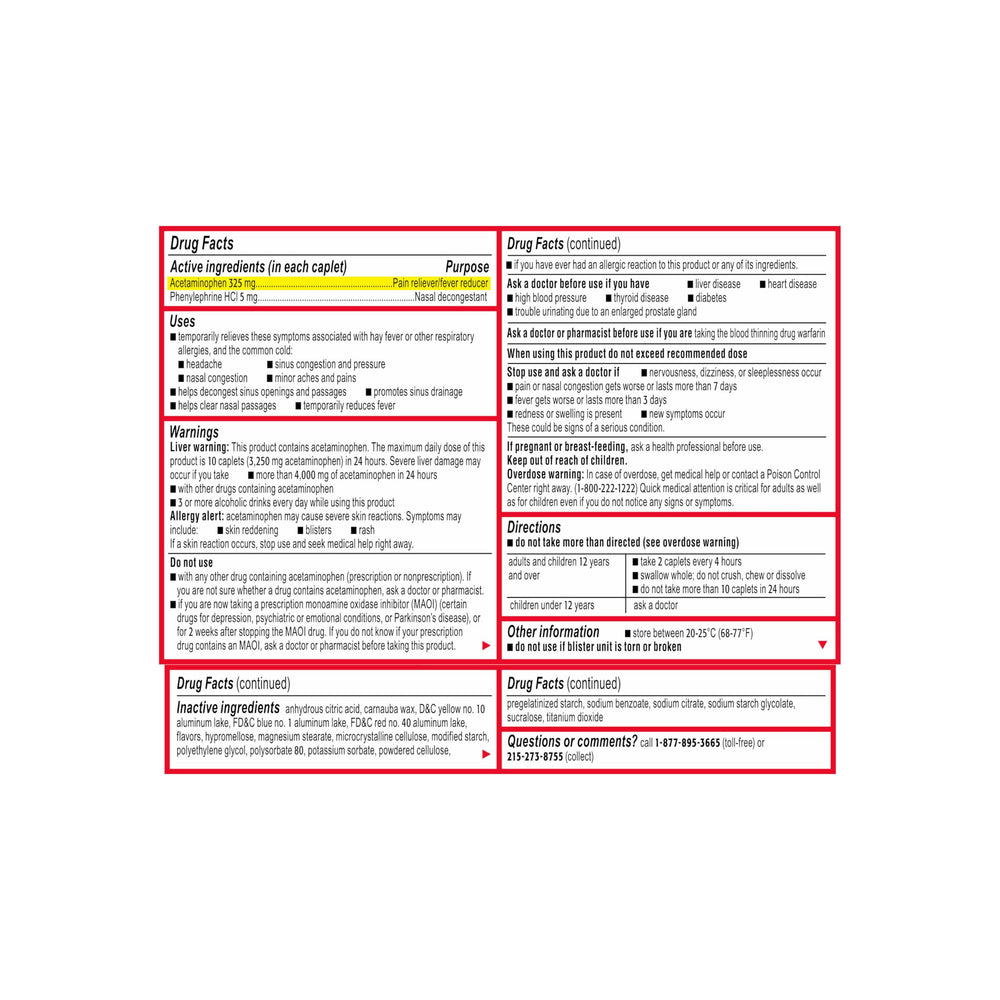 Tylenol Sinus + Headache caplets use scene for daytime relief