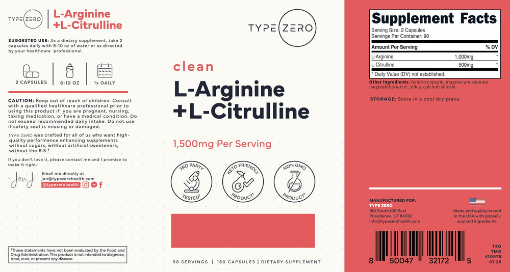 Packaging showing 180 capsules and 90 servings