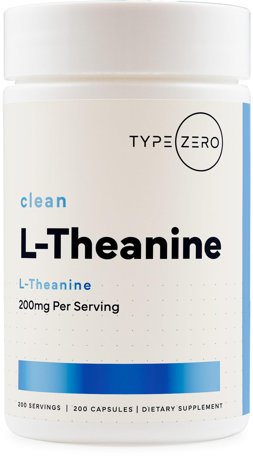 Type Zero L-Theanine 200mg bottle
