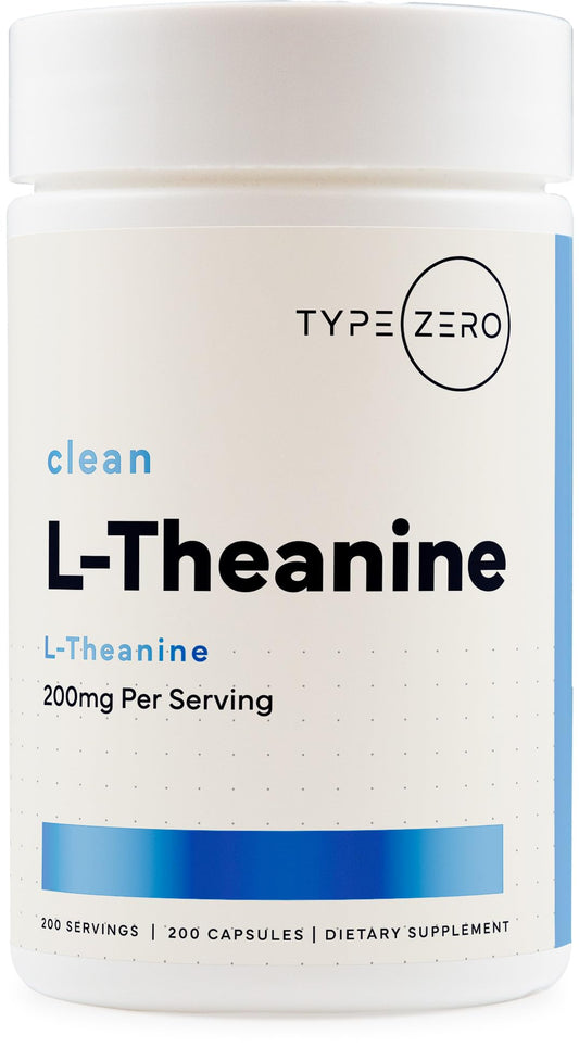 Type Zero L-Theanine 200mg bottle