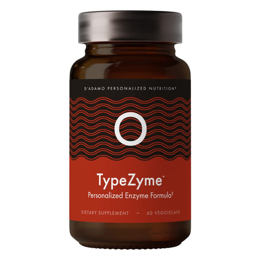 D'Adamo TypeZyme digestive enzyme packshot for Blood Type O